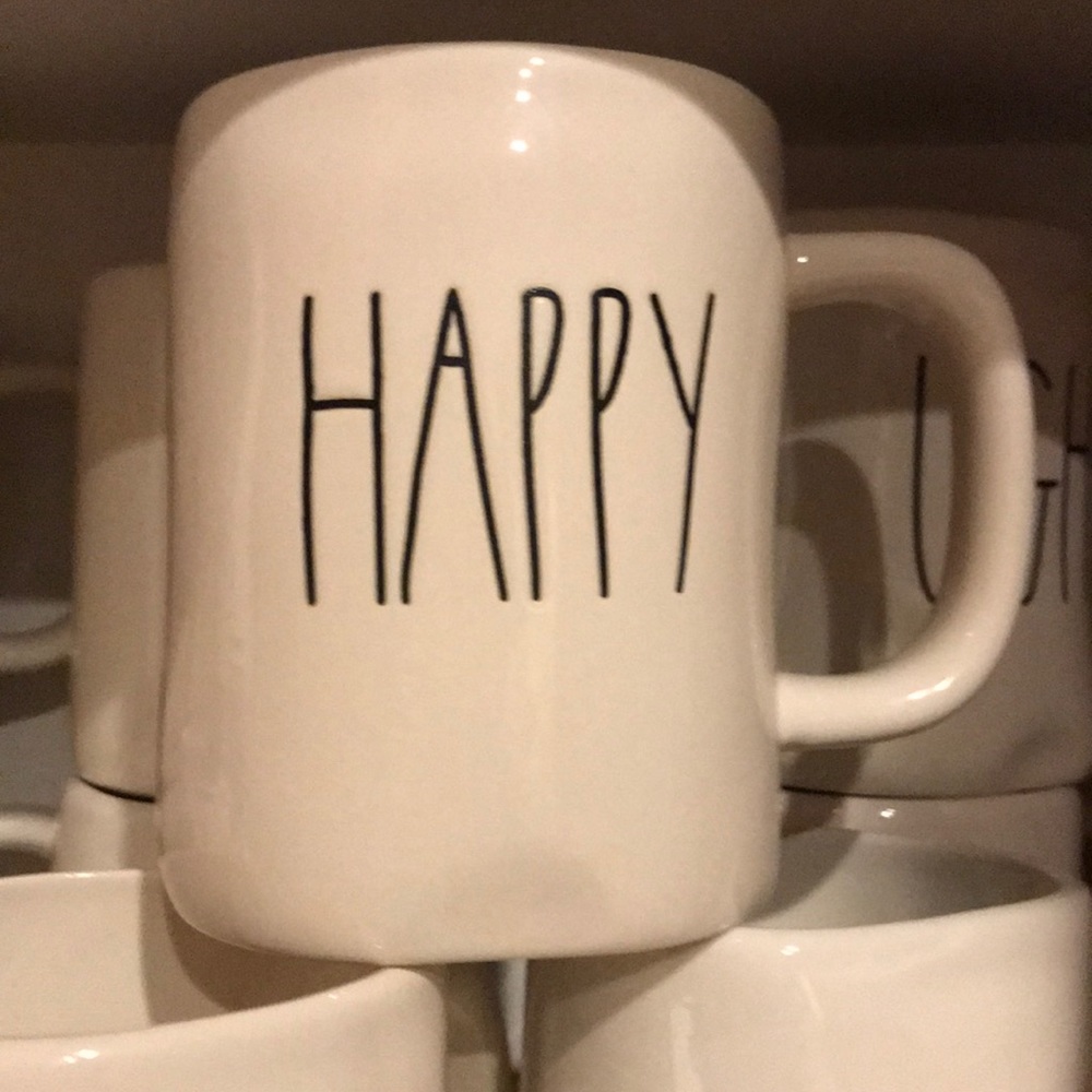 Rae Dunn Happy Mug